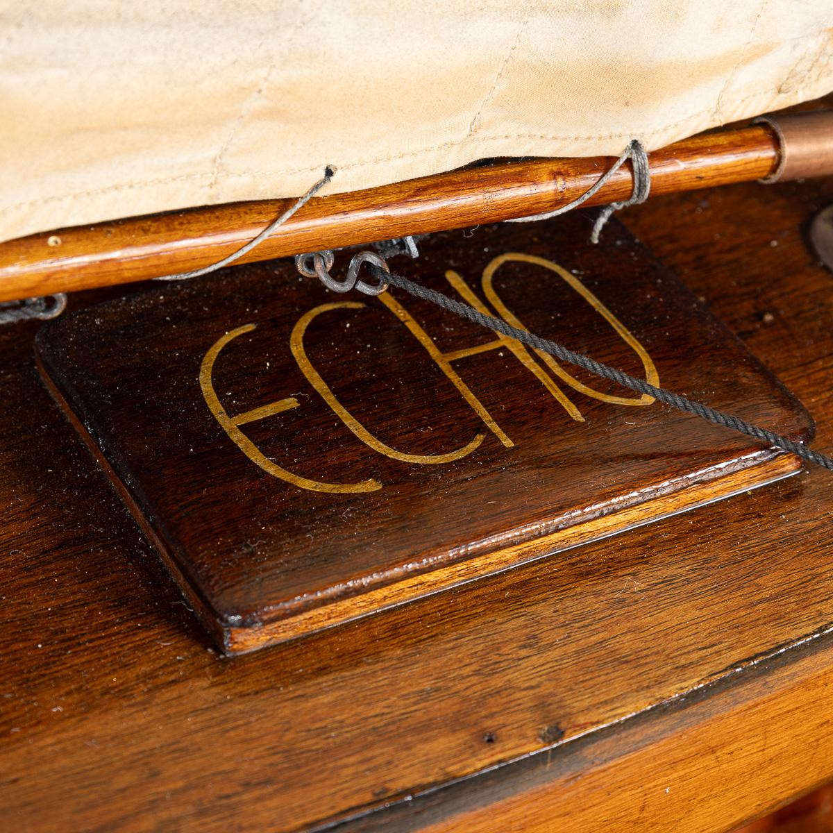 Vintage 20th Century English Gaff Rigged 