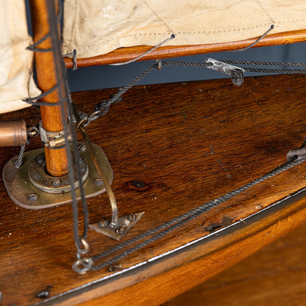 Vintage 20th Century English Gaff Rigged 
