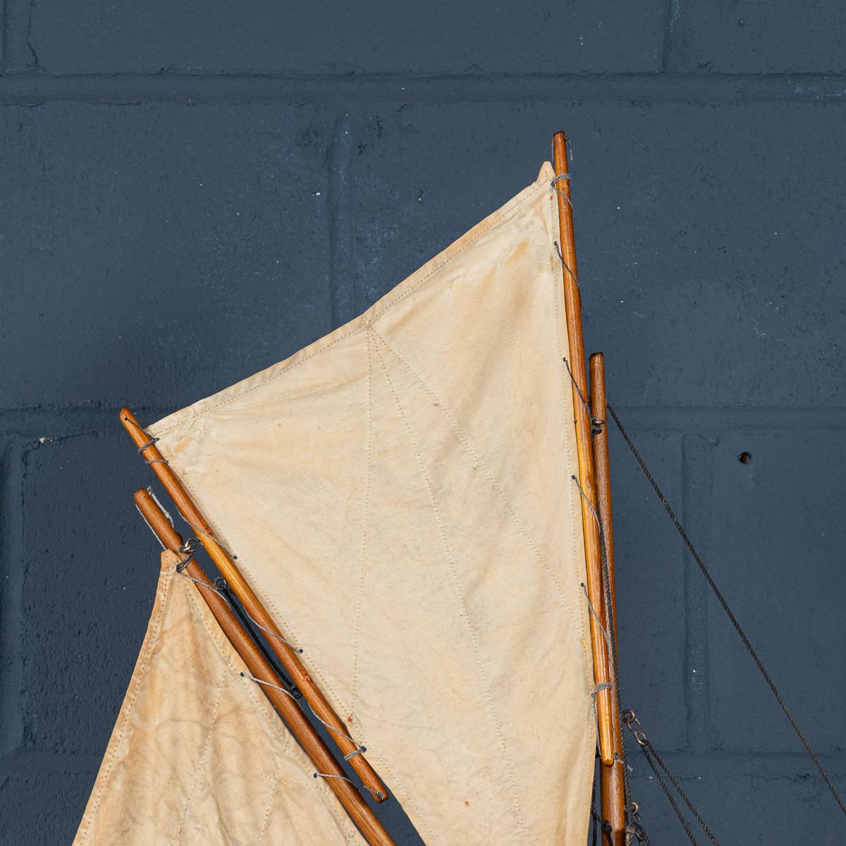 Britannique Vintage 20th Century English Gaff Rigged 