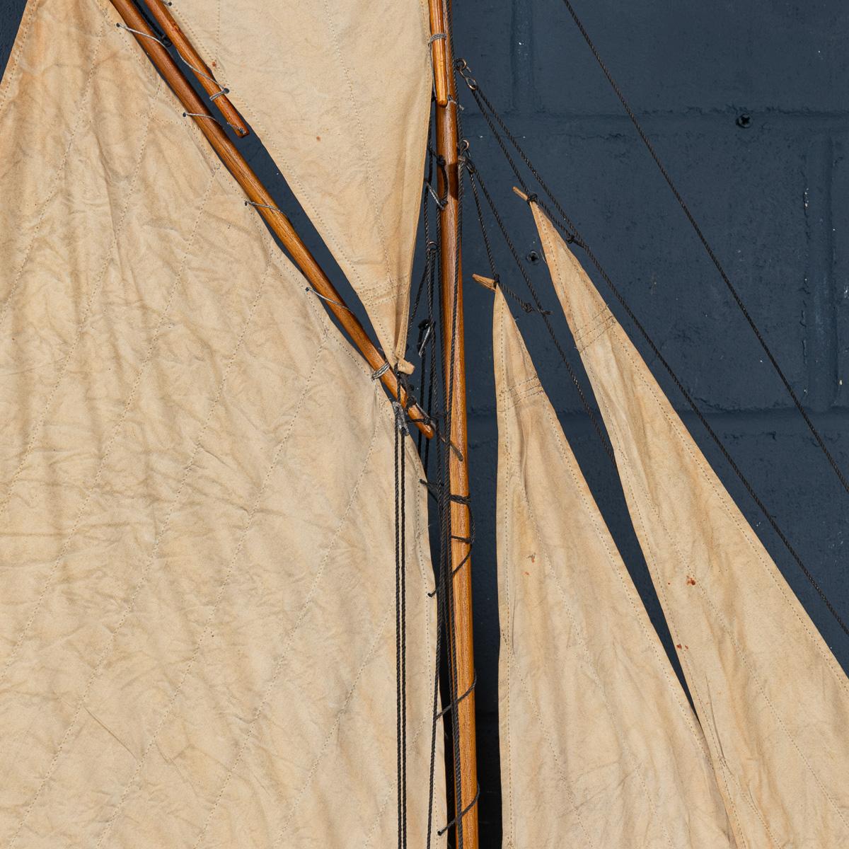 Vintage 20th Century English Gaff Rigged 