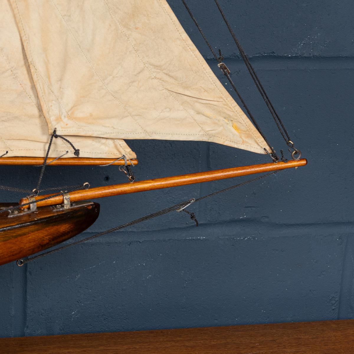 Vintage 20th Century English Gaff Rigged 