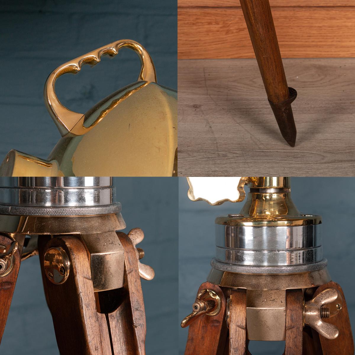 Vintage 20th Century English Naval Searchlight 5