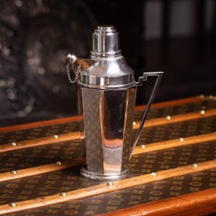 Vintage 20th Century English Solid Silver Art Deco Cocktail Shaker c.1934