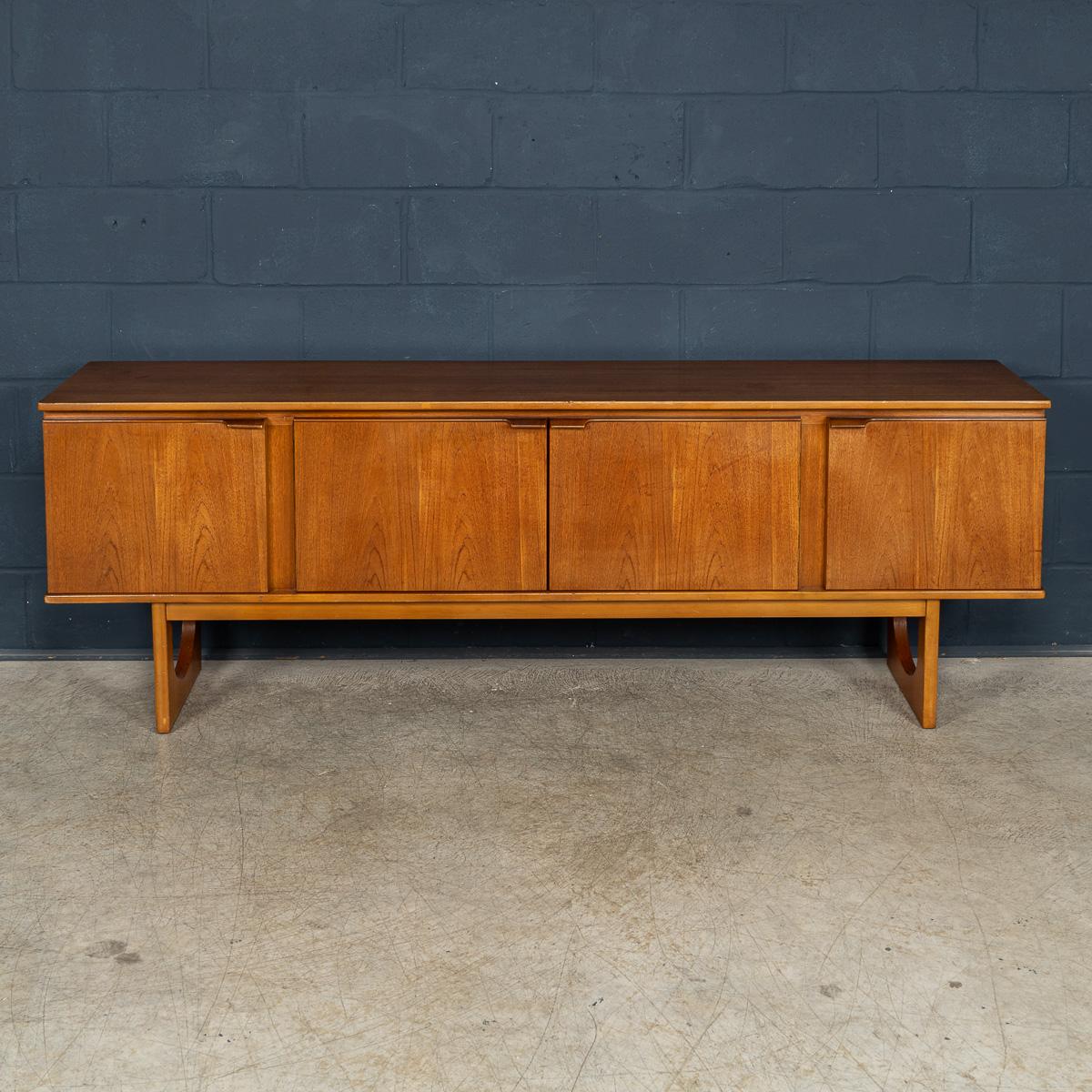 Other Vintage 20th Century English Teak Sideboard By Stonehill Furniture c.1960 For Sale