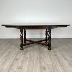 Table de salle à manger vintage du 20ème siècle en orme extensible par Ercol ( REF AF-3612 )