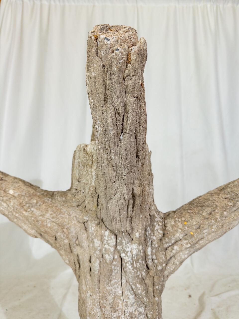 Vintage 20th Century Faux Bois Tree Trunk Stand 2