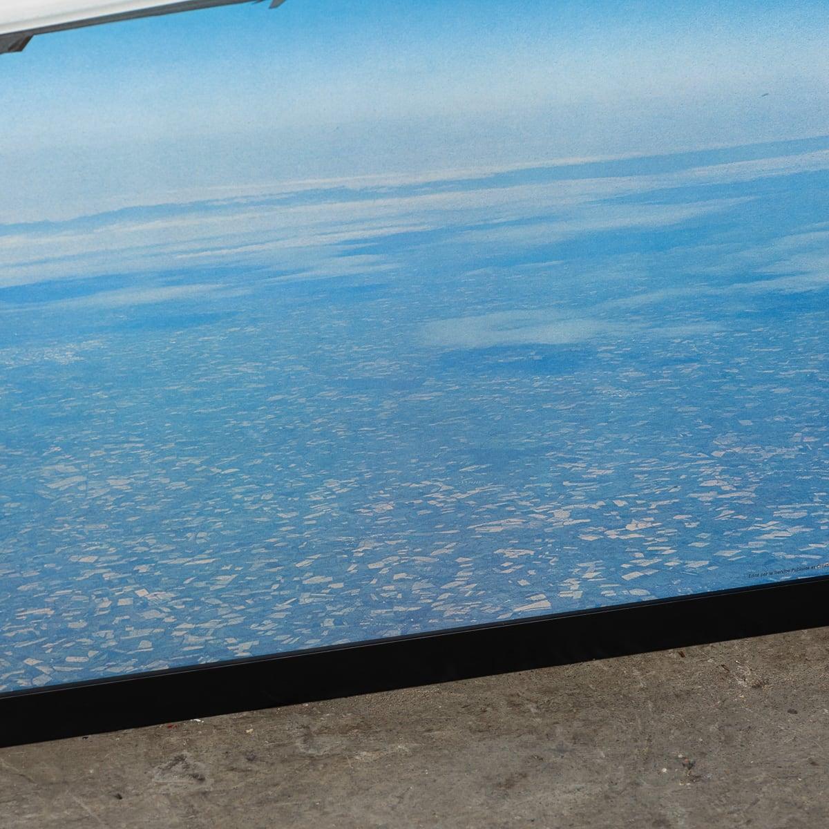 Poster d'epoca del 20° secolo con cornice di un Concorde di Air France c.1980 in vendita 3