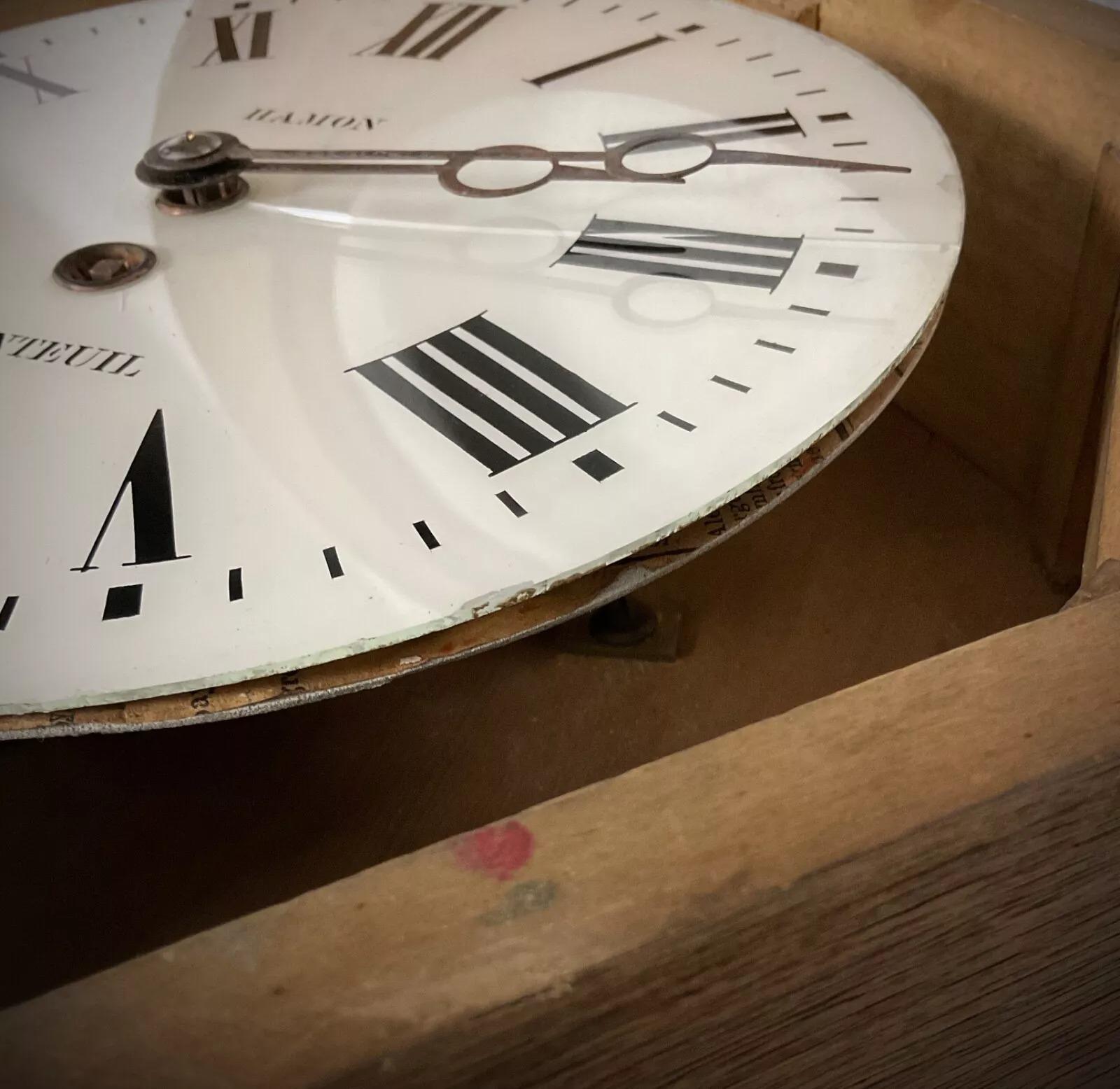 Reloj francés vintage del siglo XX de Hamon Argenteuil - 2Y451 en venta 6
