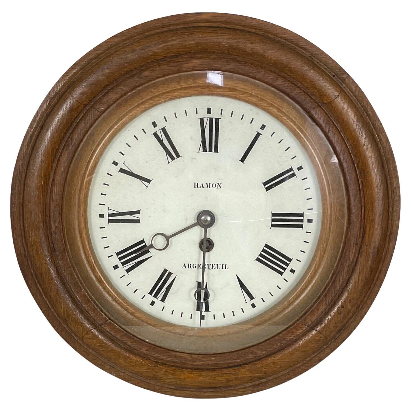 Vintage 20th Century French Clock by Hamon Argenteuil - 2Y451