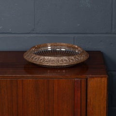 Vintage 20. Jahrhundert Französisch 'Marguerites' Glasschale von Lalique