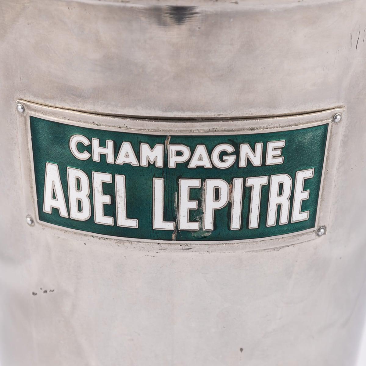 Französischer versilberter Abel Lepitre-Champagner-/Weinkühler, 20. Jahrhundert im Angebot 2