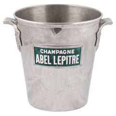 Champañera / Enfriador de Vino Francés Abel Lepitre del Siglo XX