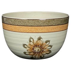 Vintage 20th-Century French Stoneware Bowl – CNP Grand Feu Glaze - 2Y401