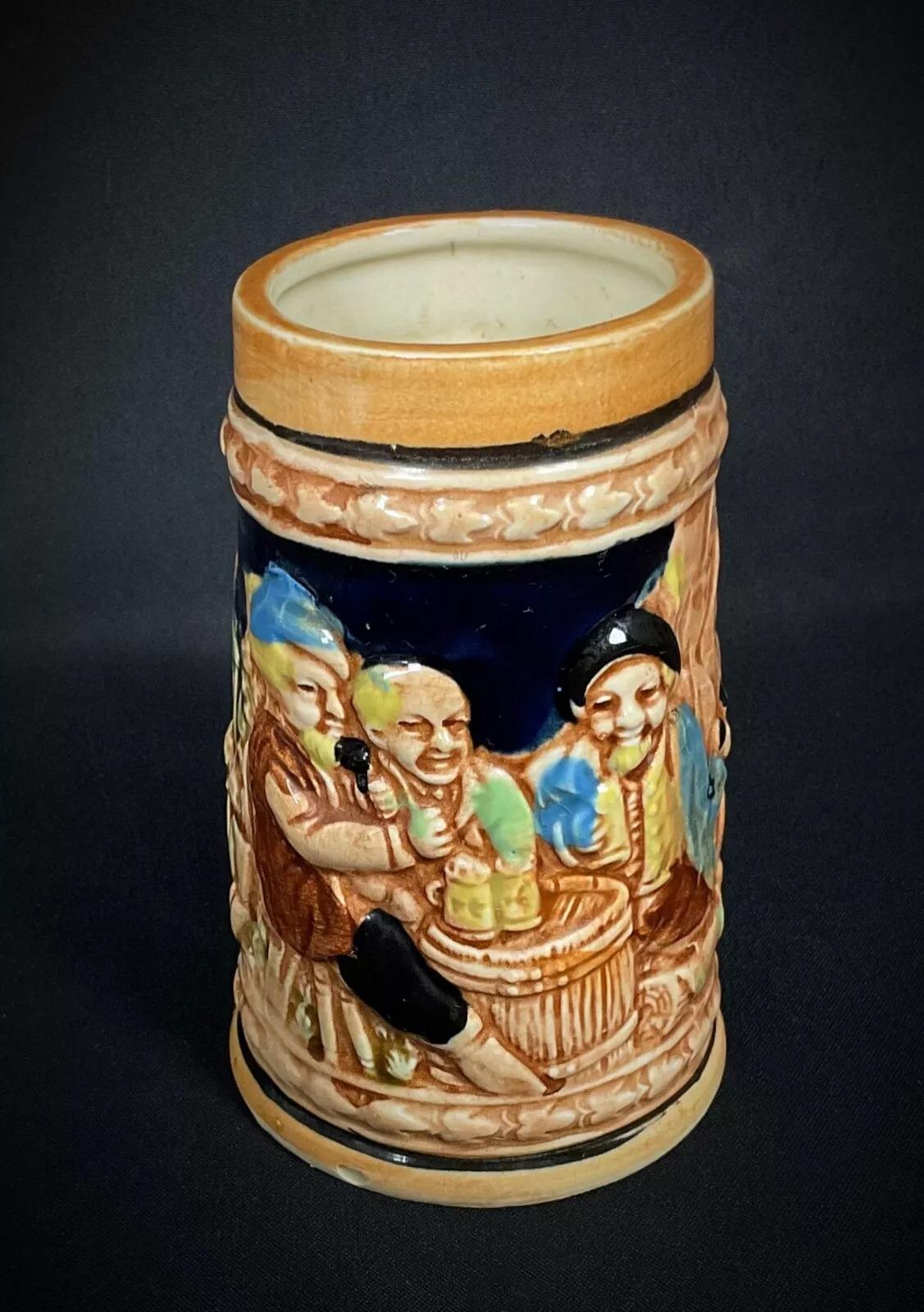 Céramique Vintage 20th Century German Beer Stein - Made in Japan - 2Y476 en vente