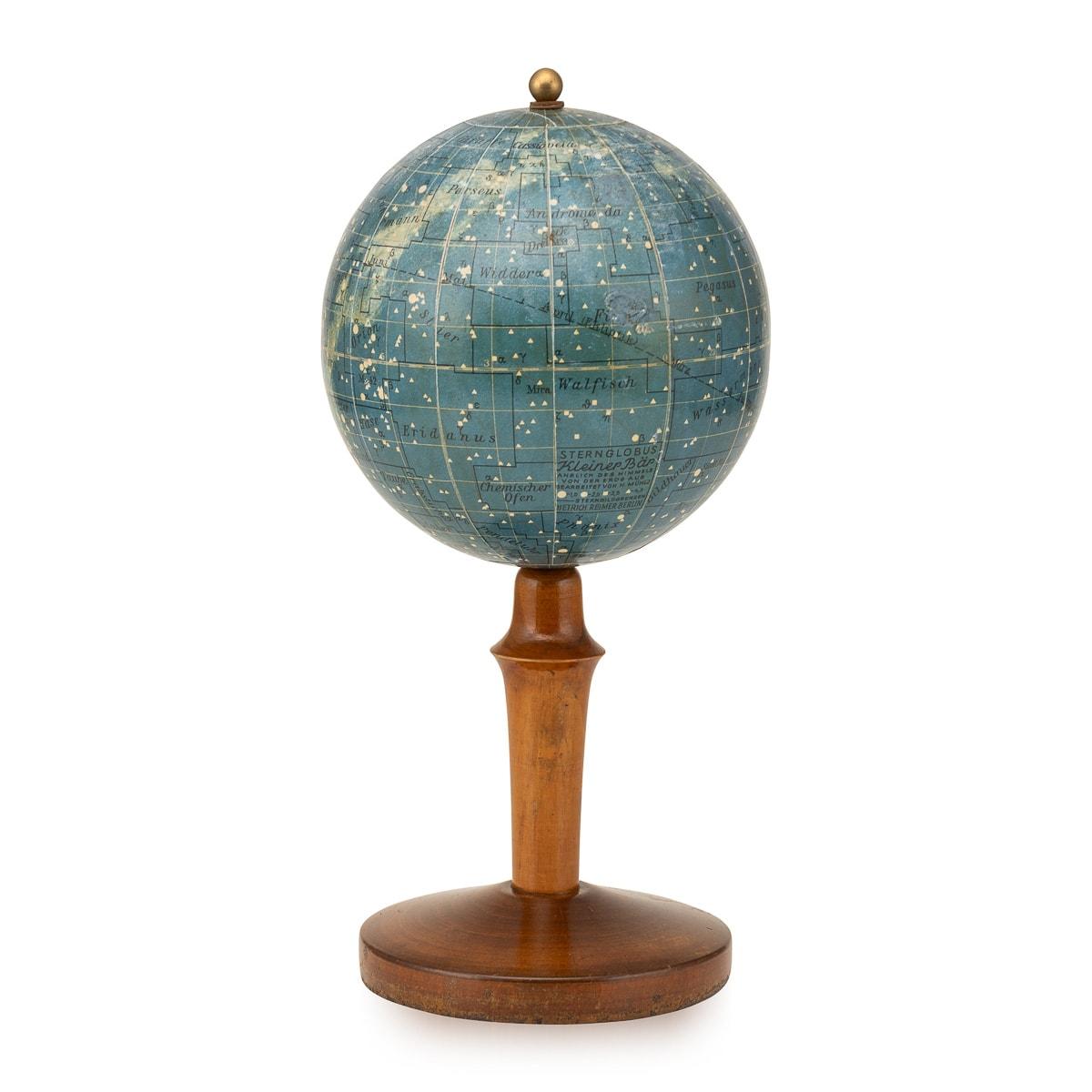 Vintage 20th Century German Celestial Globe By Dietrich Reimers In Good Condition In Royal Tunbridge Wells, Kent