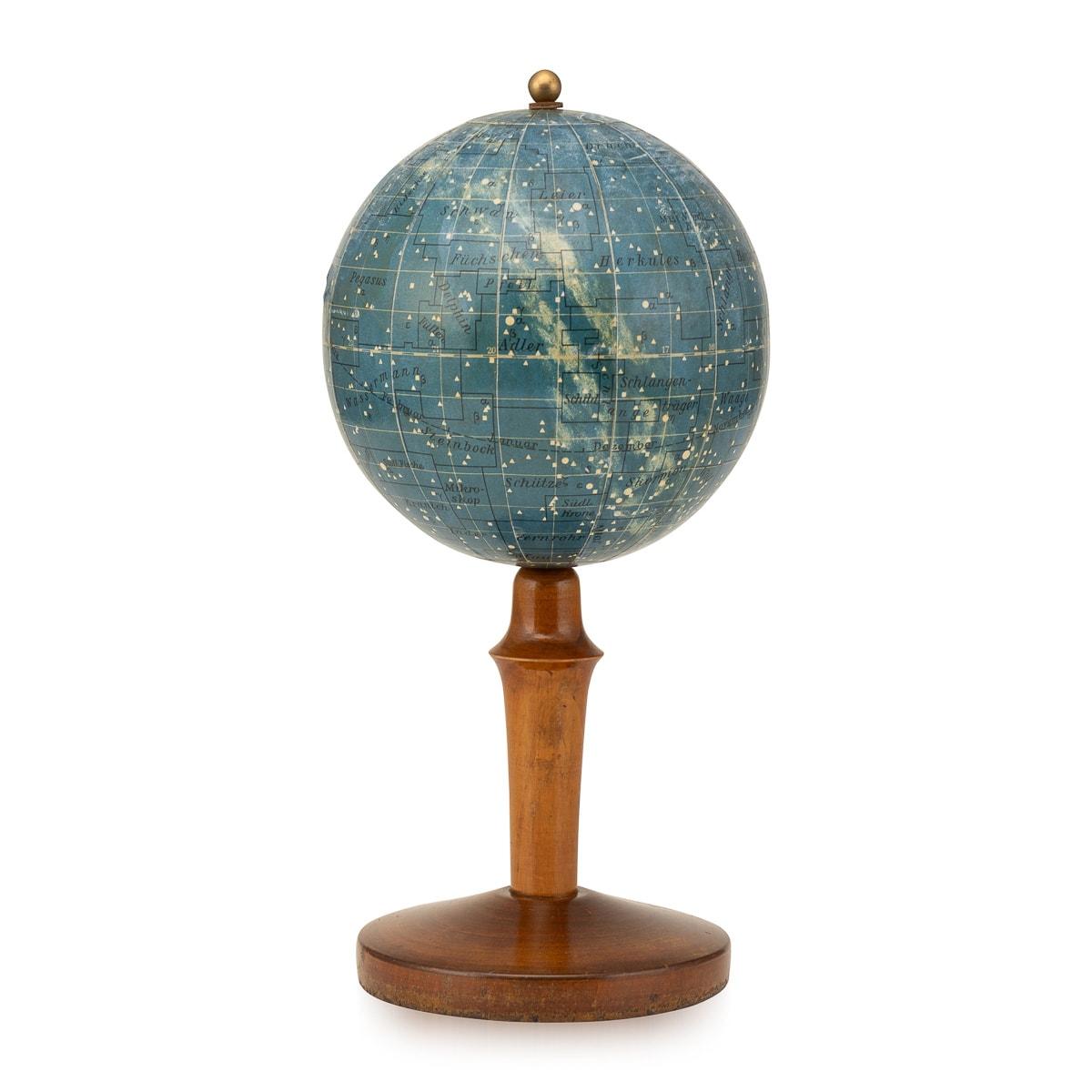 Brass Vintage 20th Century German Celestial Globe By Dietrich Reimers
