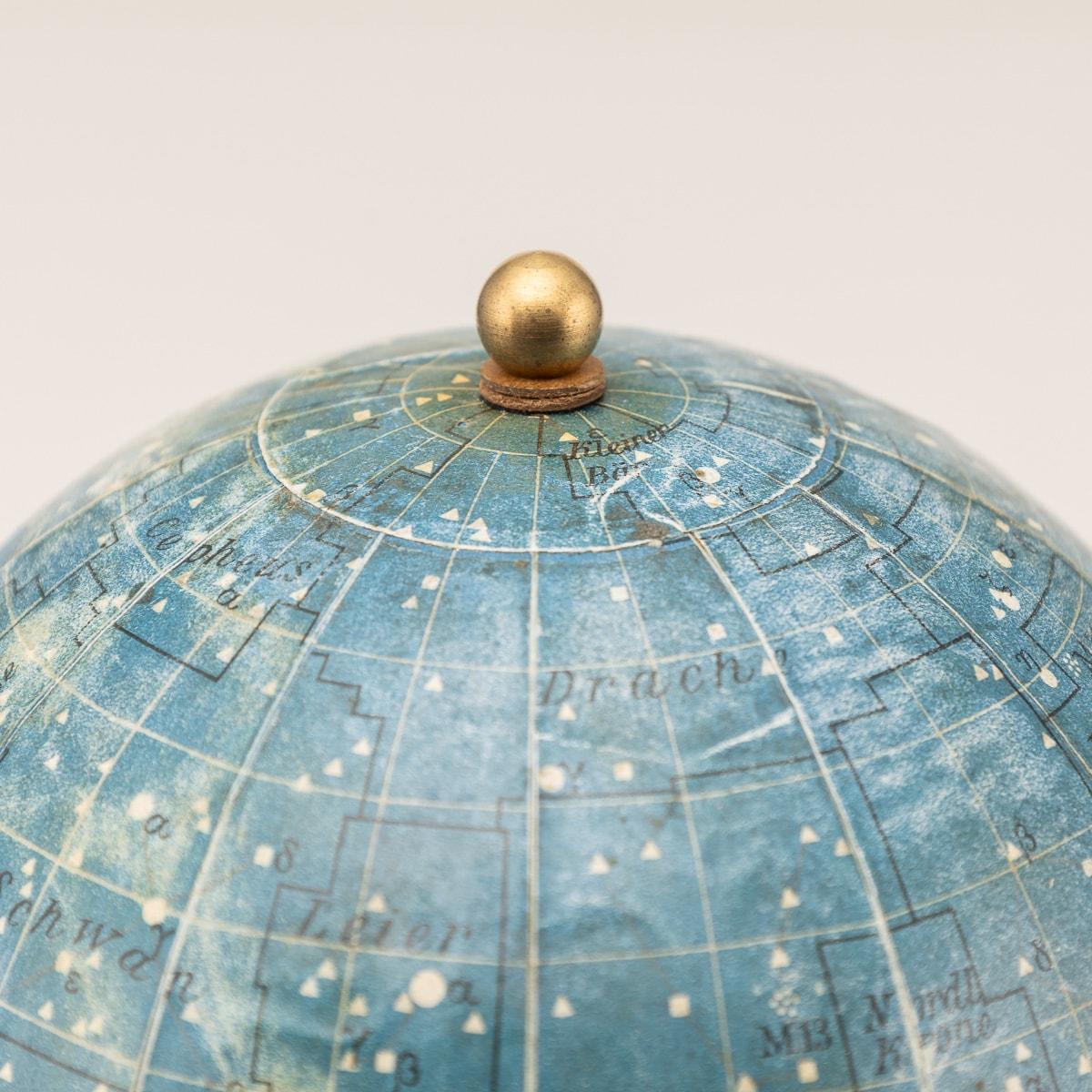 Vintage 20th Century German Celestial Globe By Dietrich Reimers 1