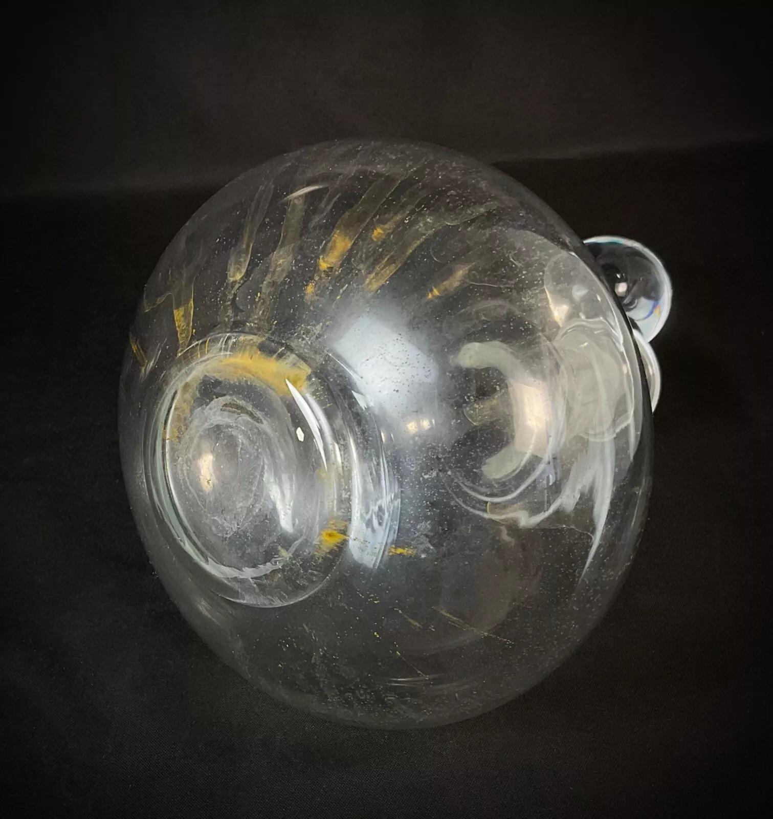 Vintage 20th Century Glass Wine Decanter - 2Y588 For Sale 2