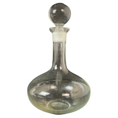 Vintage 20th Century Glass Wine Decanter - 2Y588