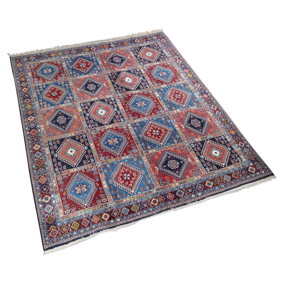 Vintage 20th Century Handmade Persian Yalameh Rug c.1980