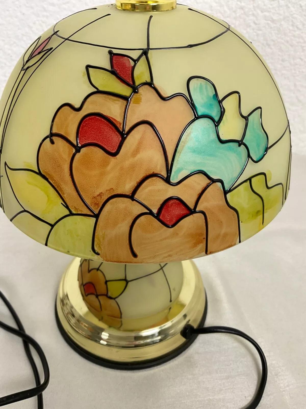 Lampe Tactile Sensitive Mushroom Lampe Vintage du 20ème Siècle Fabriquée à la Main - 2Y507 en vente 5