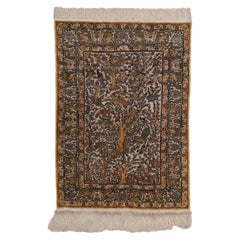 Vintage 20th Century Hereke Rug - Silk Hereke Rug