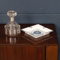 Vintage 20th Century Italian Ceramic Ashtray By Gucci c.1980