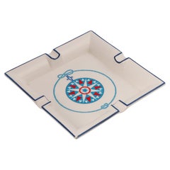 Vintage 20th Century Italian Ceramic Ashtray By Gucci c.1980