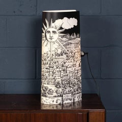 Lampada da tavolo italiana d'epoca del XX secolo "Luna Città" di Fornasetti, realizzata da Antonangeli