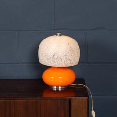 Vintage 20th Century Italian Murano Glass "Mushroom" Table Lamp c.1970