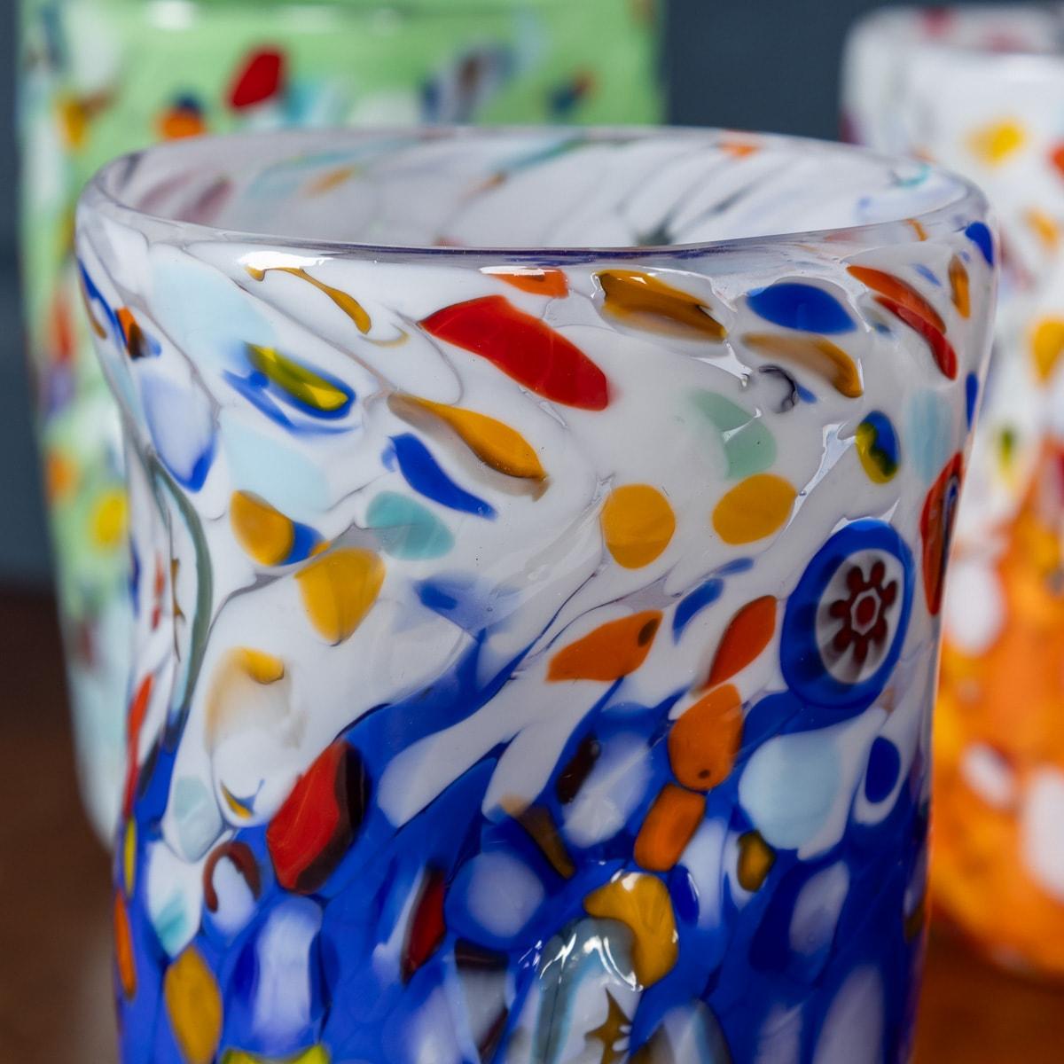 Ensemble italien du 20ème siècle de 8 verres à boire fabriqués à la main à Murano en vente 7
