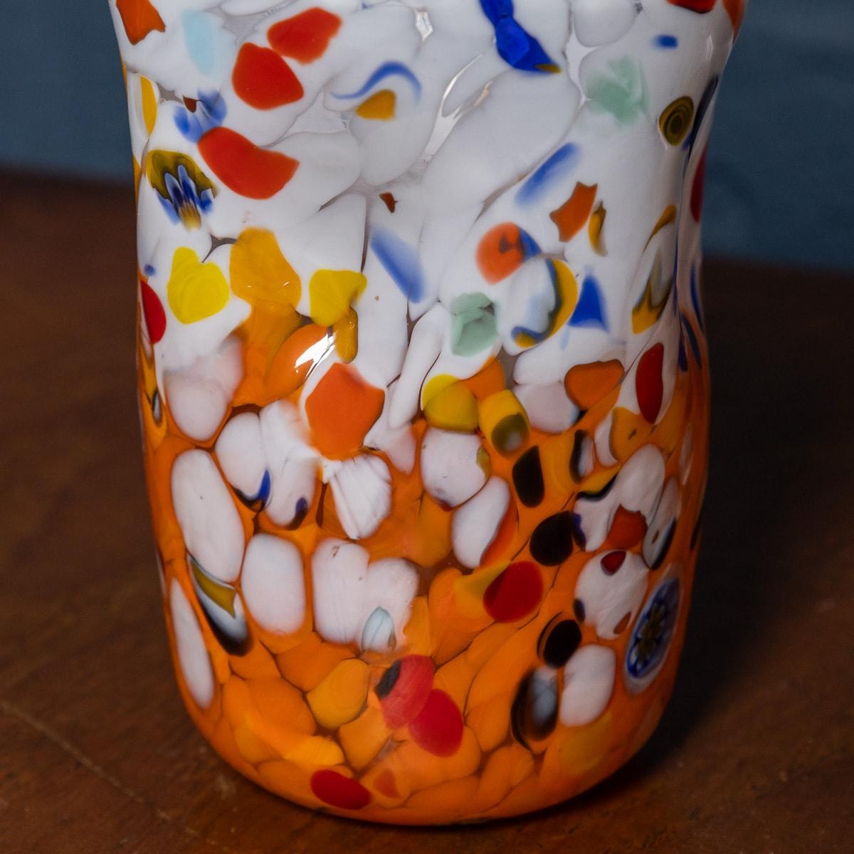 Ensemble italien du 20ème siècle de 8 verres à boire fabriqués à la main à Murano en vente 11