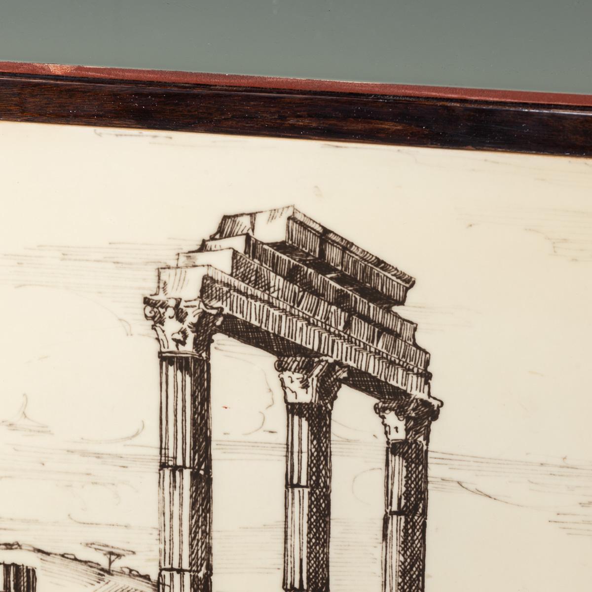 Aparador italiano antiguo del siglo XX a la manera de Vittorio Dassi c.1960 en venta 11