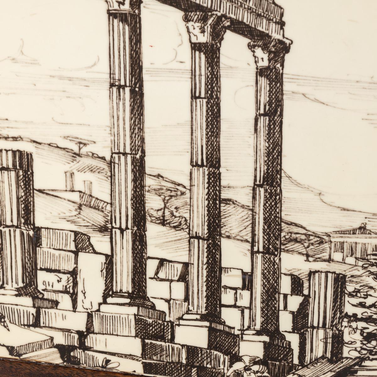 Aparador italiano antiguo del siglo XX a la manera de Vittorio Dassi c.1960 en venta 12