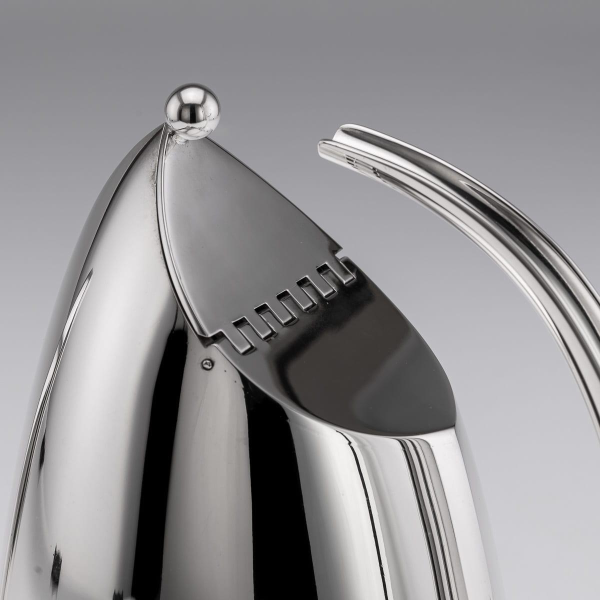 Vintage 20. Jahrhundert Italienisch versilbert fünf Stück Tee-Set von Sabattini im Angebot 5