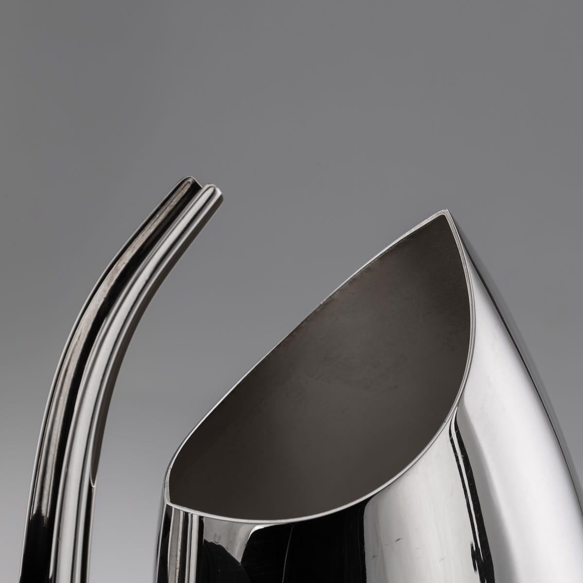 Vintage 20. Jahrhundert Italienisch versilbert fünf Stück Tee-Set von Sabattini im Angebot 13