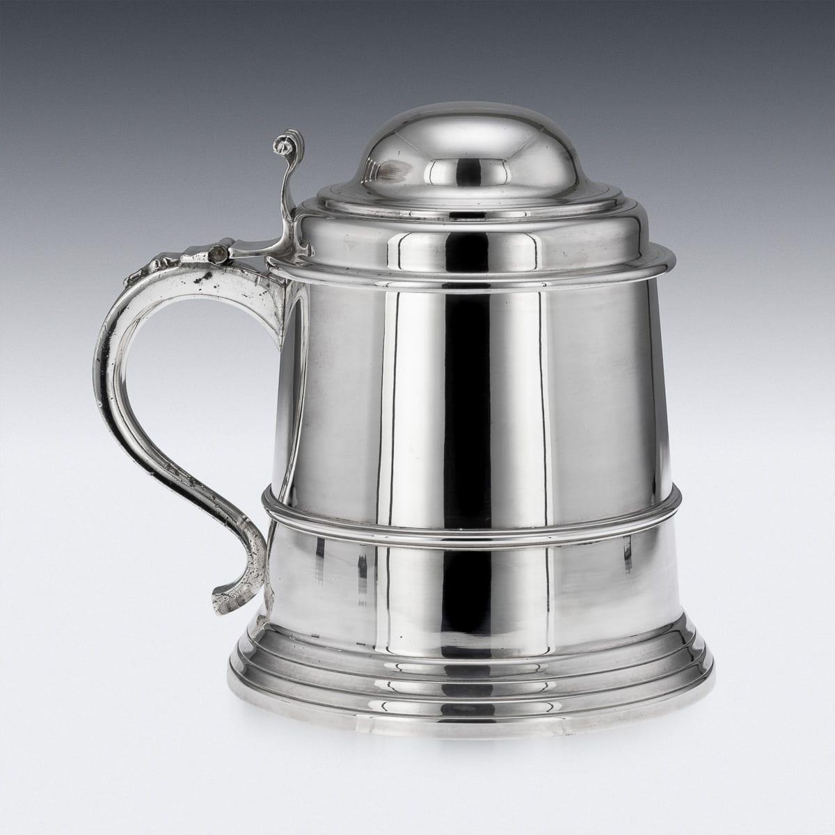 Secchio da ghiaccio con coperchio in argento d'epoca del XX secolo, 1970 circa In condizioni buone in vendita a Royal Tunbridge Wells, Kent