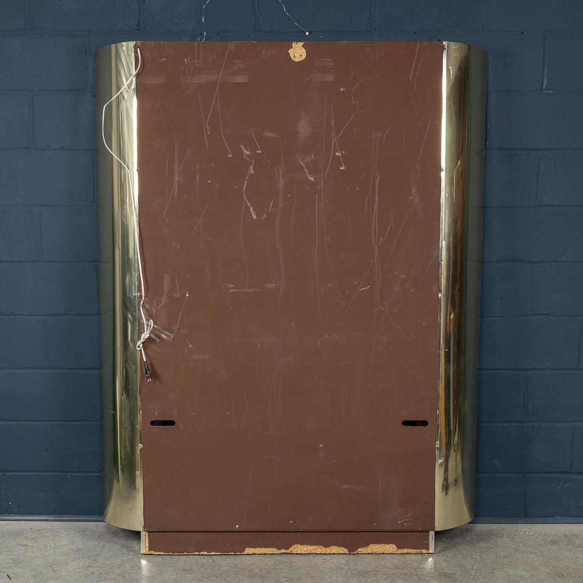 Vintage 20th Century Italian Standing Wet Bar By Willy Rizzo c.1970 For Sale 2