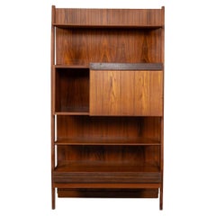 Vintage 20th Century Italian Teak Wall Cabinet c.1960