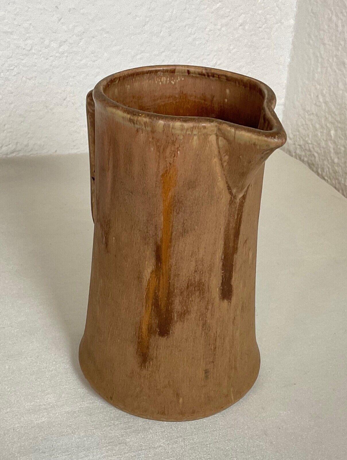 Vintage 20ème siècle Grand pichet en céramique Brown - 2Y545 en vente 2