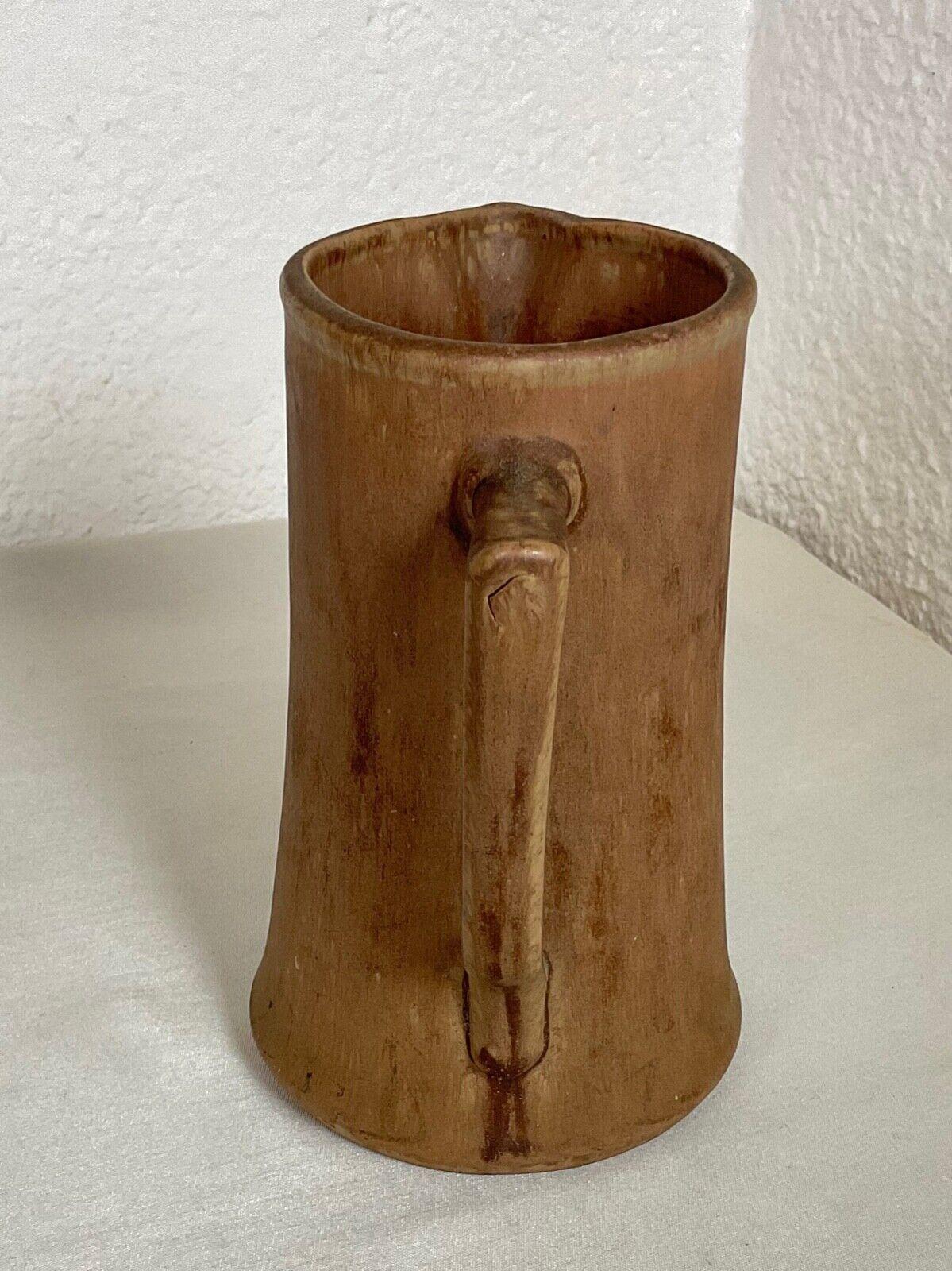 Vintage 20ème siècle Grand pichet en céramique Brown - 2Y545 en vente 4
