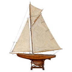 Grand yacht anglais du 20ème siècle, vers 1940