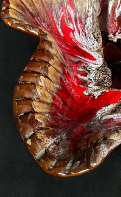 Vintage 20th Century Leaf-Shaped Dish – Vallauris Style - 2Y499