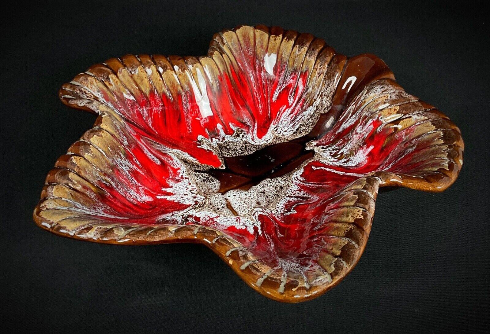 Vintage 20th Century Leaf-Shaped Dish – Vallauris Style - 2Y499 For Sale 3