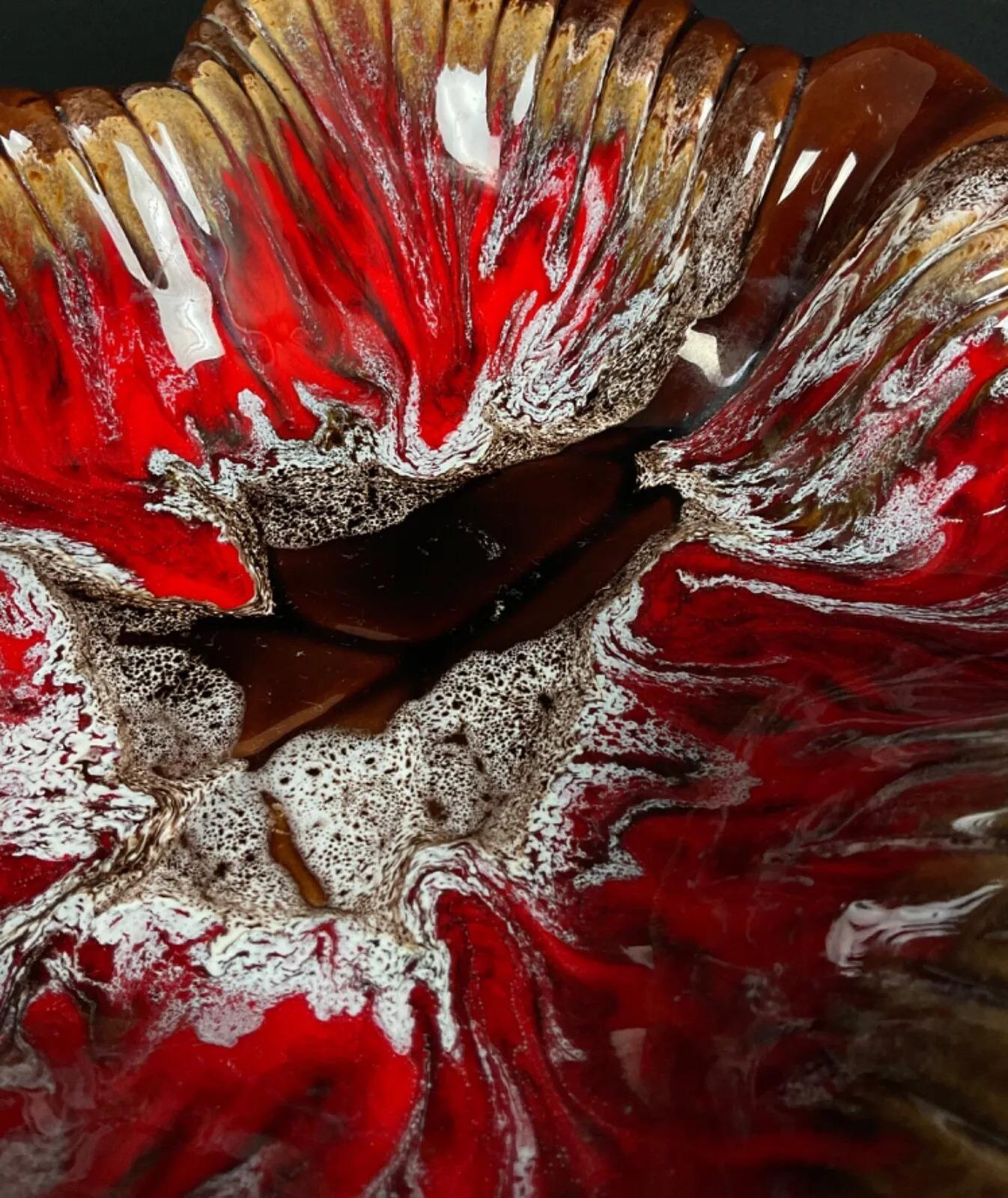 Vintage 20th Century Leaf-Shaped Dish – Vallauris Style - 2Y499 For Sale 4