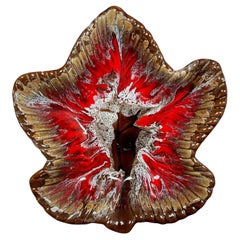 Vintage 20th Century Leaf-Shaped Dish – Vallauris Style - 2Y499