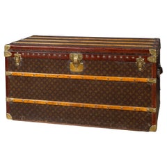 Vintage 20th Century Louis Vuitton Trunk In Monogram Canvas, France c.1926