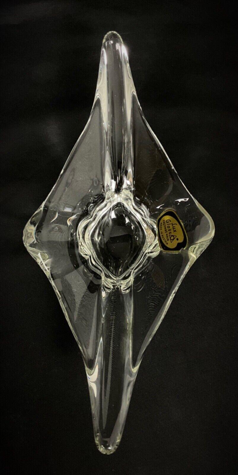 Vintage 20th Century Lux Glass Handmade Catchall – Austria - 2Y513 For Sale 2