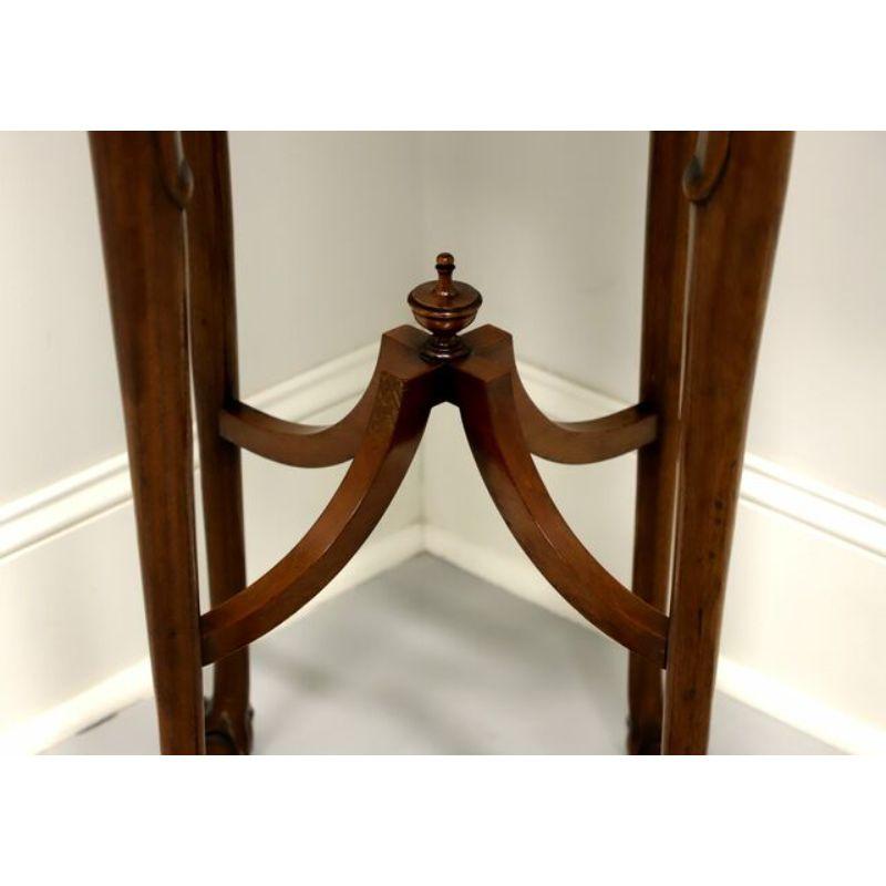 Late 20th Century Mahogany Chippendale Plant Stand with Ball in Claw Feet 3