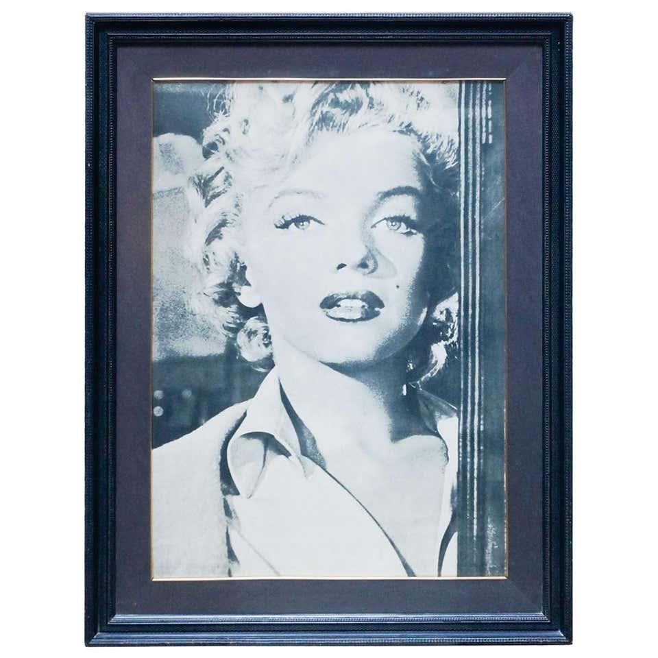 Vintage 20th Century Marilyn Monroe Large Photography Print For Sale 14